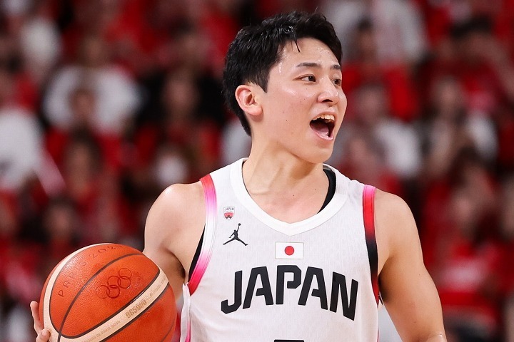 トレーニングキャンプに参加している河村。(C)Getty Images