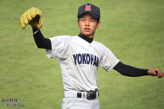 横浜高校時代の石川 達也