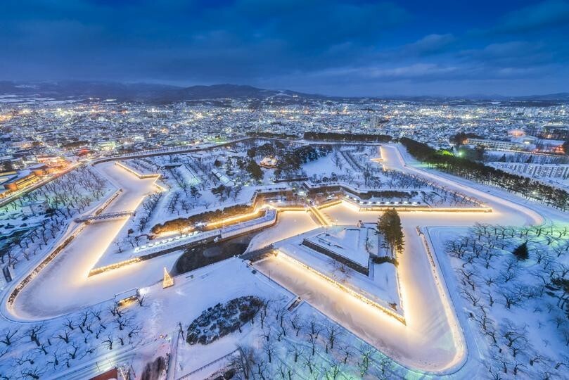 北海道・函館 。