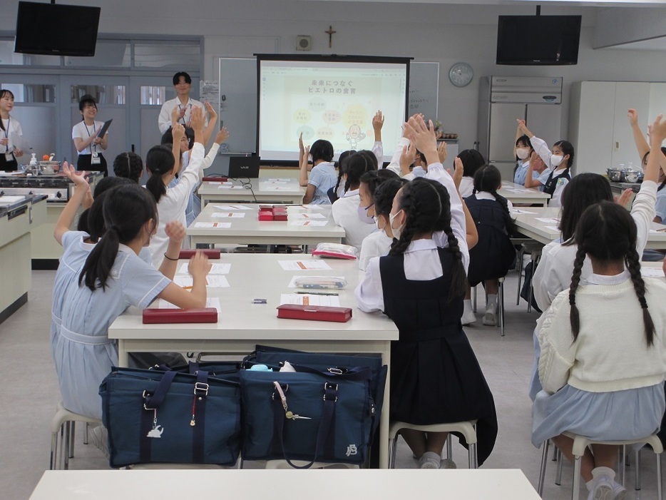 食育授業の様子