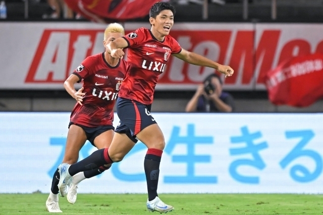 U-18日本代表に選出された徳田。写真：金子拓弥（サッカーダイジェスト写真部）