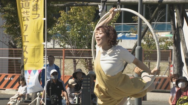 たかまつ大道芸フェスタ　高松市サンポート