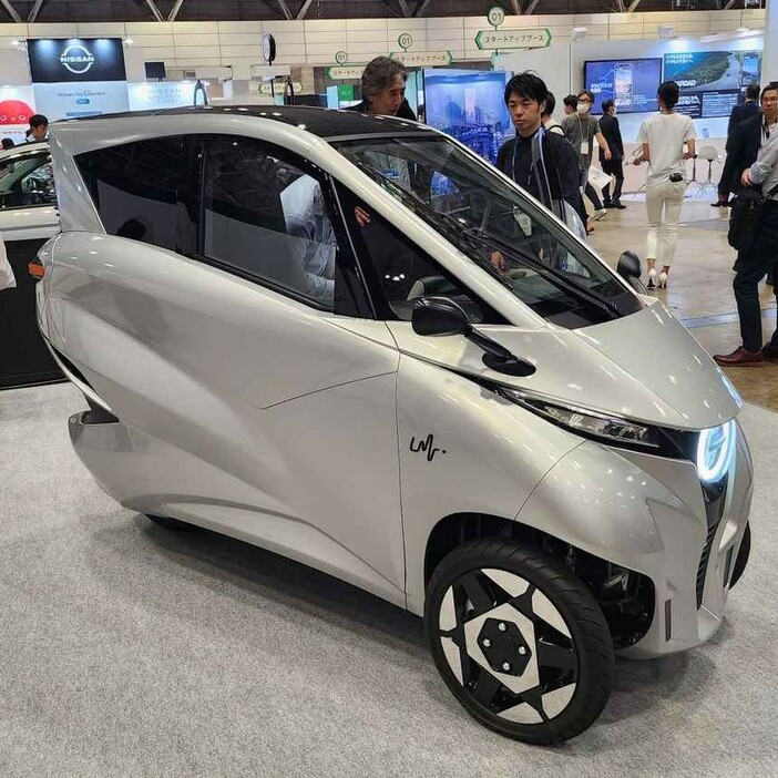 Lean Mobilityが市販を予定している都市型小型EV「Ride Roid」。