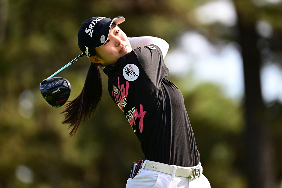 中村心は4打差5位（写真は2日目　Atsushi Tomura/JLPGA via Getty Images）