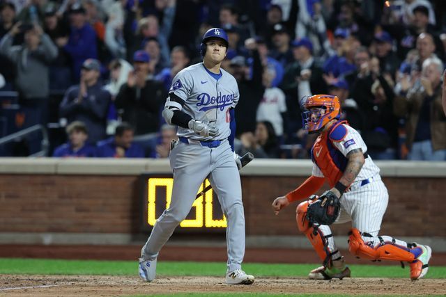 この日4打数2安打だったドジャースの大谷翔平選手【写真：USA TODAY Sports/ロイター/アフロ】