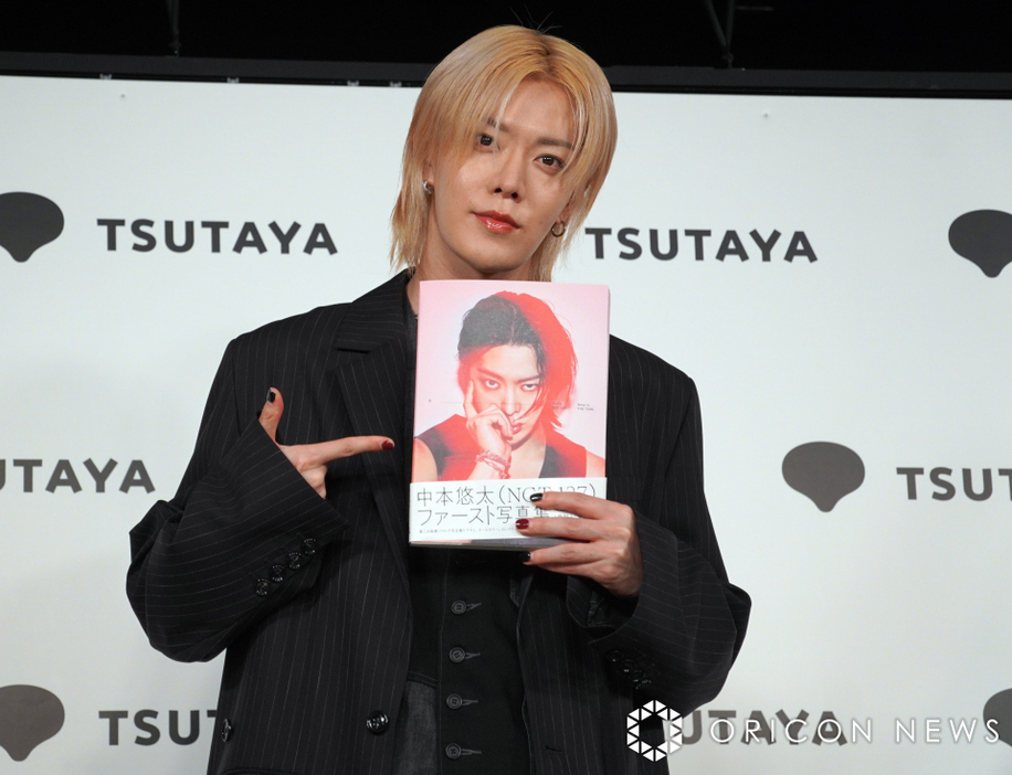 「中本悠太1st写真集『今』発売記念お渡し会」前囲み会見に出席したNCT／NCT 127の中本悠太（YUTA） （C）ORICON NewS inc.