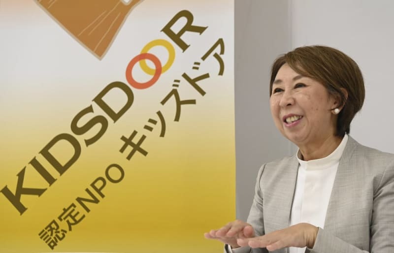 教育格差について語るキッズドアの渡辺由美子理事長