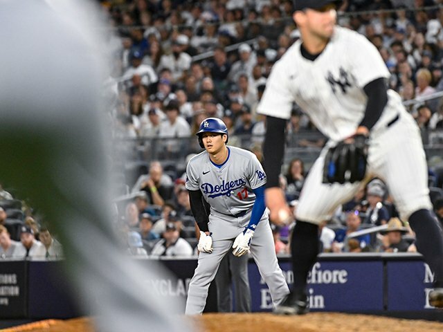 2024年6月、ヤンキースタジアムでのドジャース大谷翔平。ワールドシリーズの場で名門同士は再戦する photograph by Hiroaki Yamaguchi