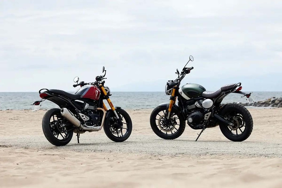 左：Speed 400、右：Scrambler 400 X