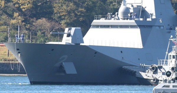 もがみ型護衛艦。写真は2番艦の「くまの」（画像：写真）。