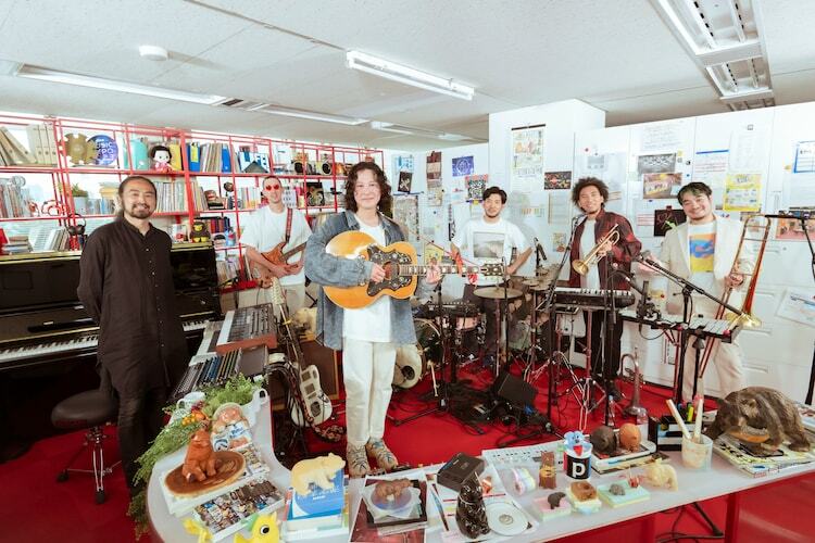 「tiny desk concerts JAPAN」よりROTH BART BARON。（写真提供：NHK）