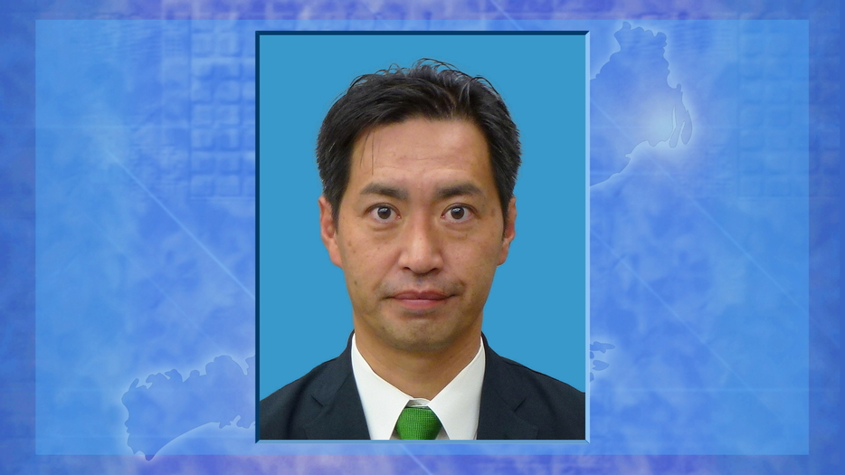 立憲民主党・新人の下野幸助さん（三重テレビ放送）