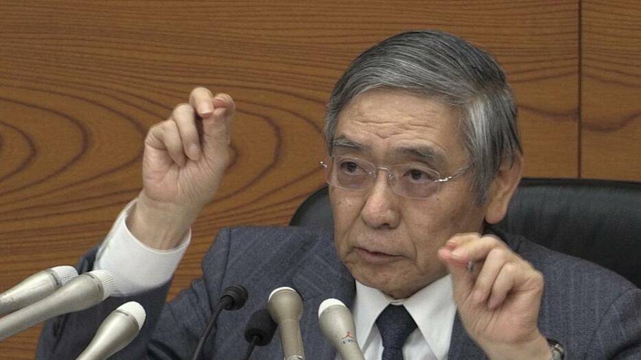 日銀・黒田総裁会見（THE PAGE編集部）