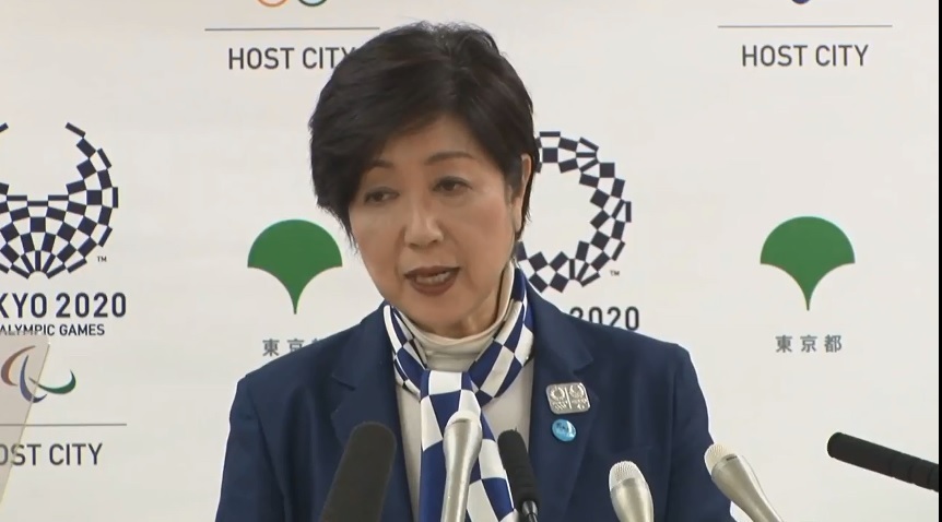 小池都知事が定例会見（THE PAGE編集部）