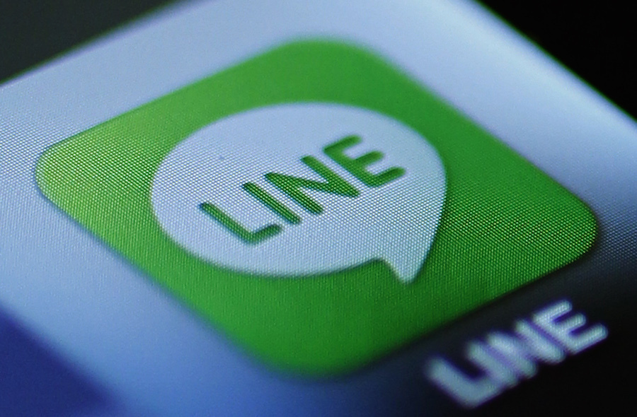 スマフォアプリ「LINE」 ユーザー5000万人突破(2012年8月)（ロイター/アフロ）