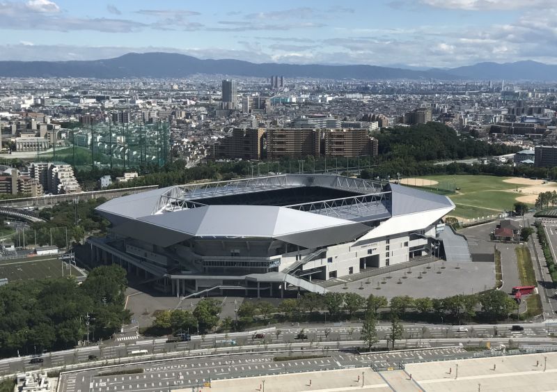 [写真]市立吹田サッカースタジアム=大阪府吹田市で（撮影：柳曽文隆）