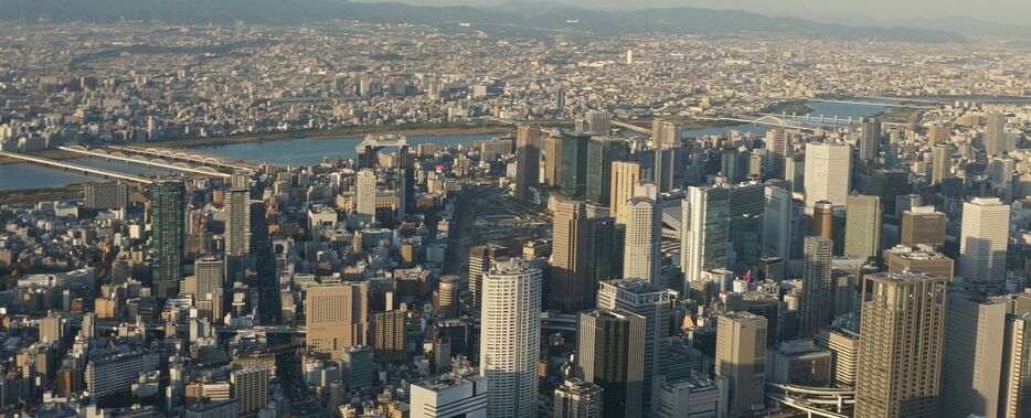 ［写真］大阪市北区付近の風景