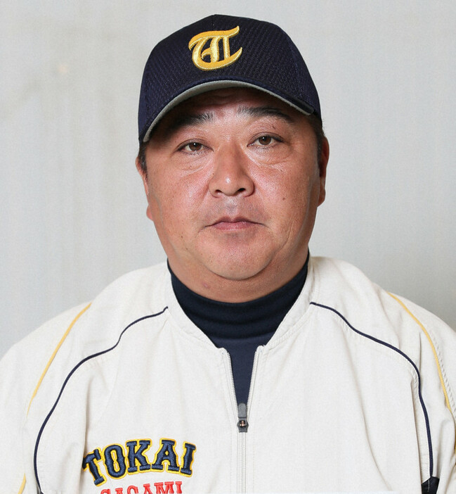 東海大相模の門馬敬治監督＝玉城達郎撮影