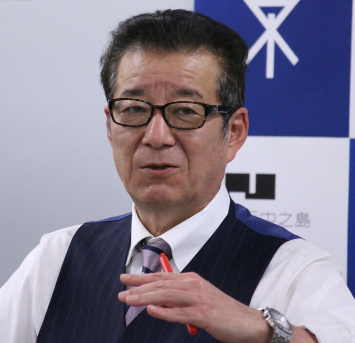 「（府市は）積極的に変異株調査はしていこうということで一致している」と松井市長