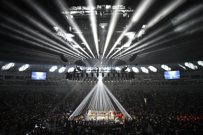 日本初上陸のWBSSは演出も新鮮だった（写真・山口裕朗）