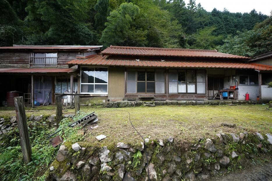 [写真]石号の生家＝島根県益田市美都町板井川