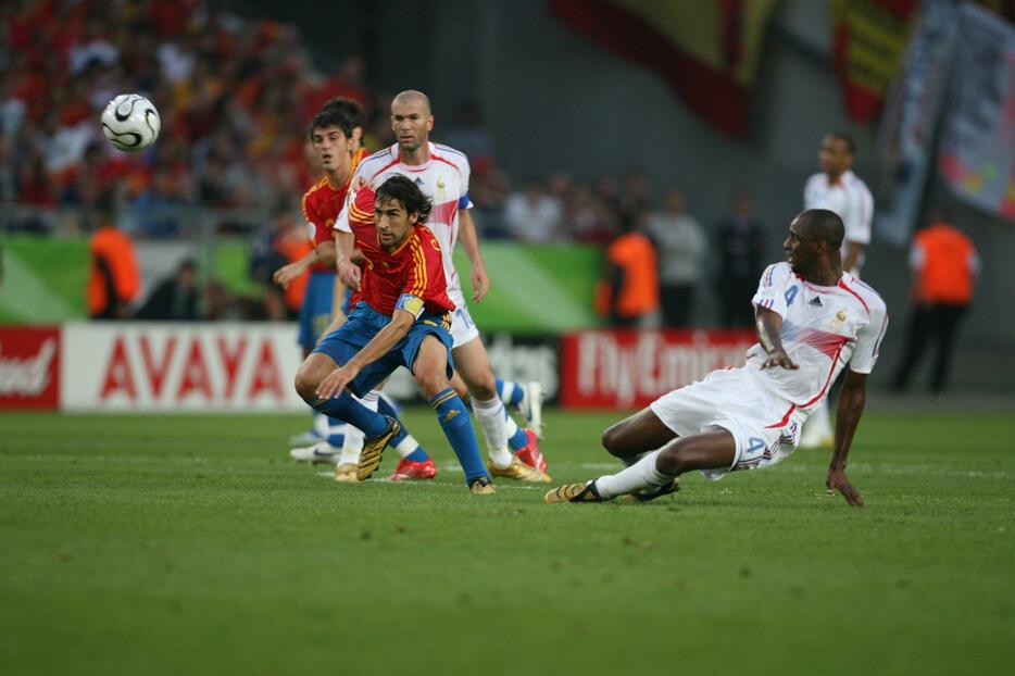 2006年W杯は、グループリーグ全勝も、決勝トーナメントでジダン率いるフランスに敗れる＝2006年6月27日（写真：アフロ）