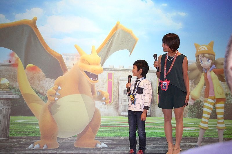 [写真]ポケモンと双方向でリアルな会話が楽しめる