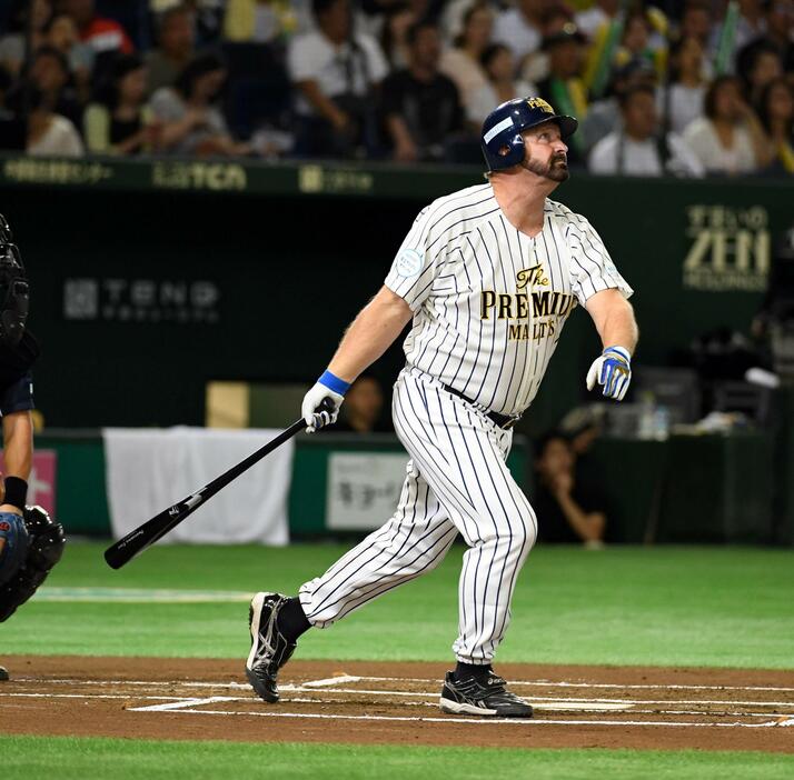 元阪神のランディ・バース氏はまたしても殿堂入りならず(写真・日刊スポーツ／アフロ）