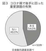 コロナ禍で後手に回った重要課題の有無