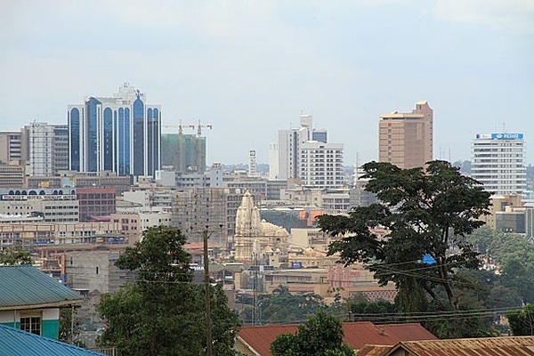 ［写真］ウガンダの首都カンパラ
