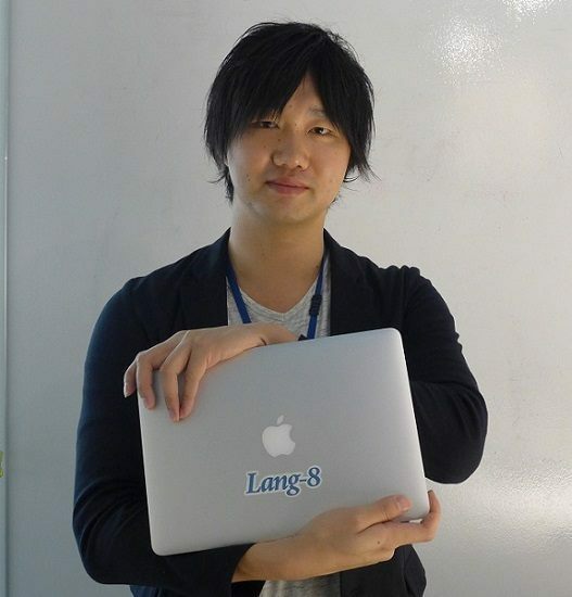 [写真]Lang-8の創設者で代表取締役の喜洋洋さん