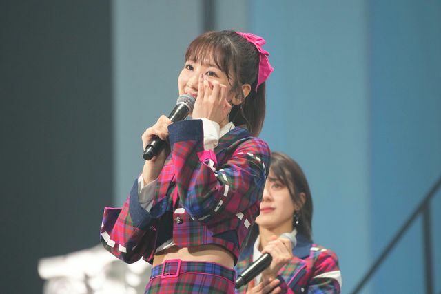 卒業を発表した柏木由紀さん（c）AKB48