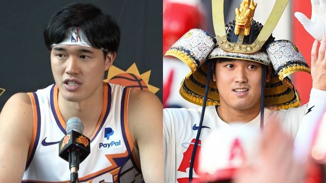 左：渡邊雄太選手、右：大谷翔平選手(写真：アフロ)