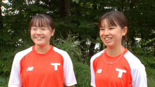 キャプテンの門脇選手と不破選手