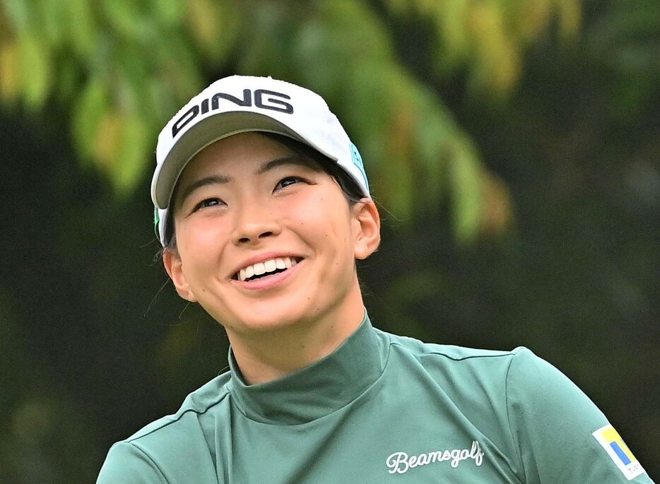 渋野日向子は「ホンダLPGAタイランド」の初日で首位に4打差の4アンダー13位タイの好スタートを切った（資料写真：日刊スポーツ/アフロ）