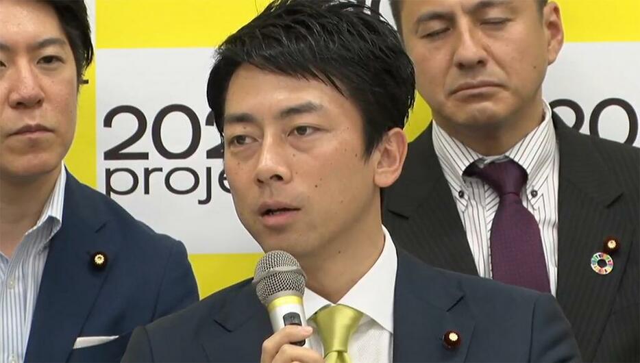 [写真]自民党の小泉進次郎筆頭副幹事長