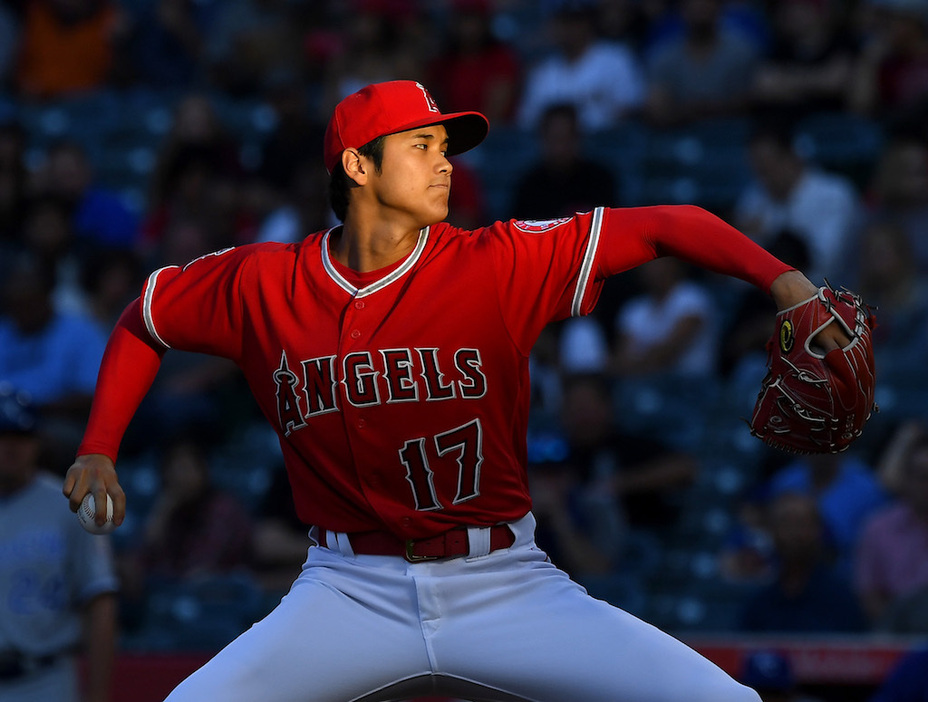 大谷の肘故障の原因はスプリットではなかった？！(写真・アフロ）