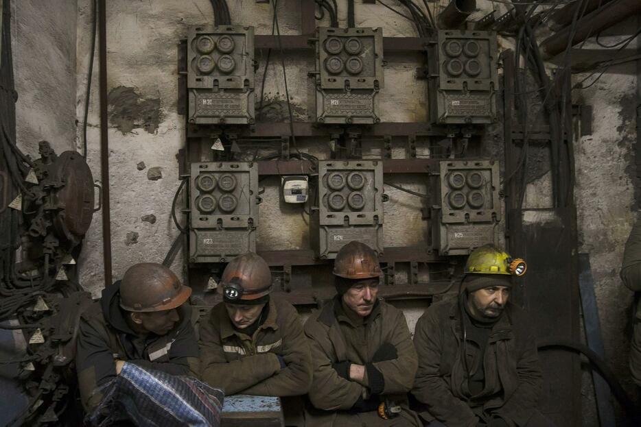 ウクライナの炭鉱で爆発（ロイター/アフロ）