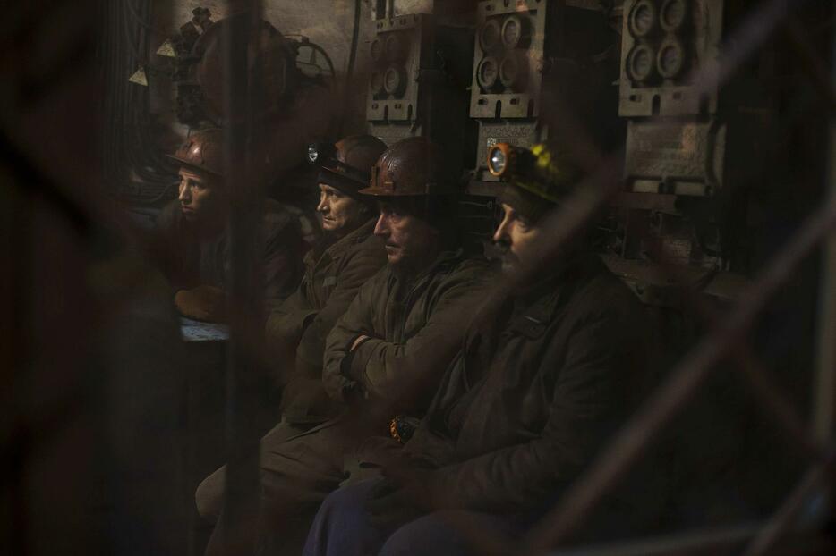 ウクライナの炭鉱で爆発（ロイター/アフロ）