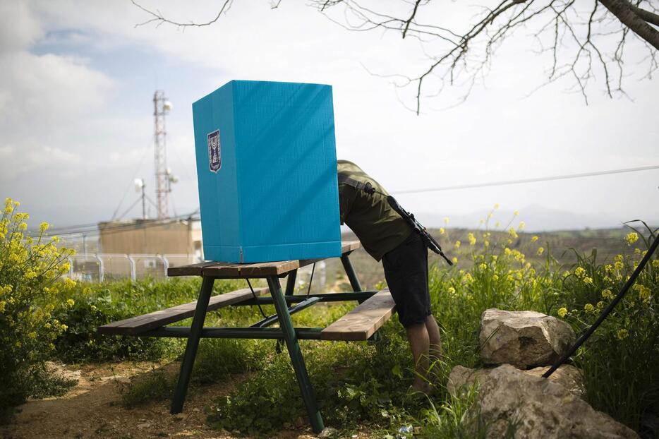 イスラエル総選挙 投票日迎える＝2015年3月17日（ロイター/アフロ）