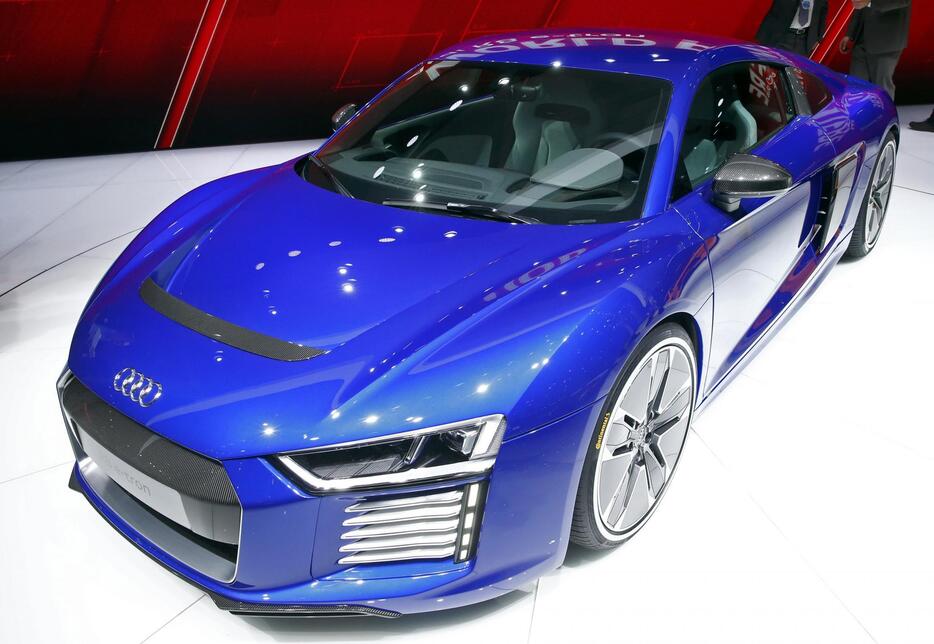 アウディ・R8＝2015年3月3日（ロイター/アフロ）