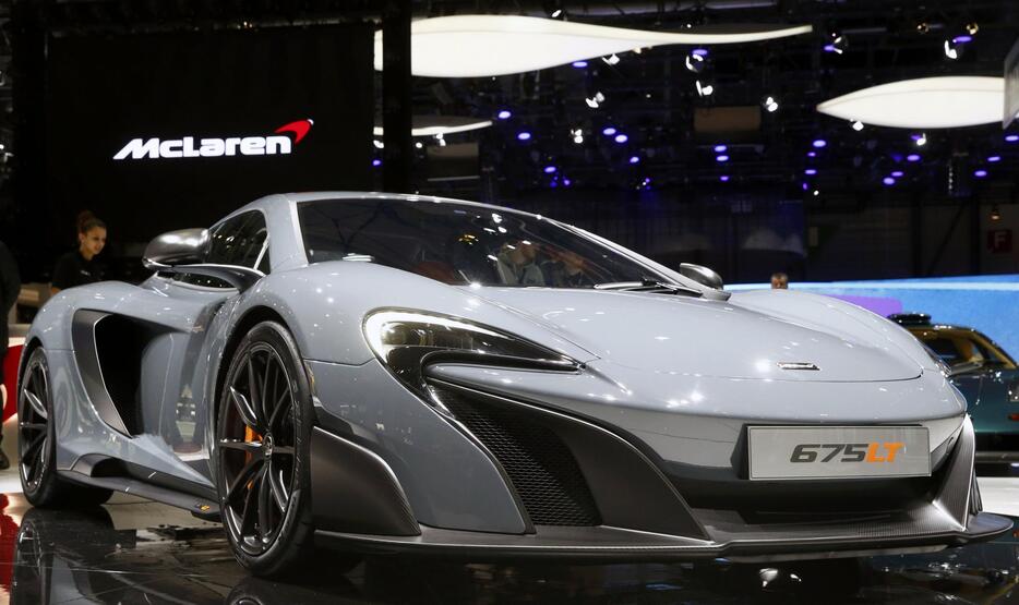 マクラーレン・675 LT＝2015年3月3日（ロイター/アフロ）