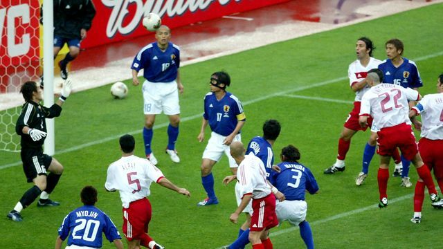 2002年日韓W杯日本-トルコ　当時はウミト・ダヴァラ選手のゴールでトルコが勝利(写真:ロイター/アフロ）