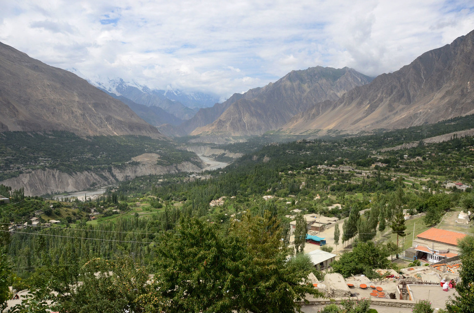 パキスタン北部の山岳地帯＝2012年（共同）