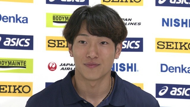 110mH日本人初の5位入賞を果たした泉谷駿介選手