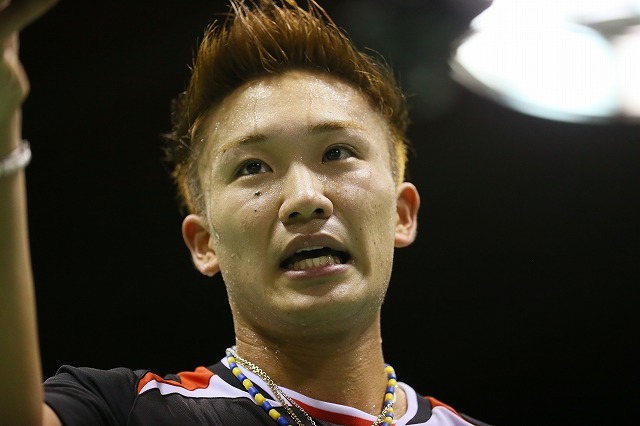 [写真]違法カジノでの賭博行為が発覚した桃田選手（YUTAKA/アフロスポーツ）