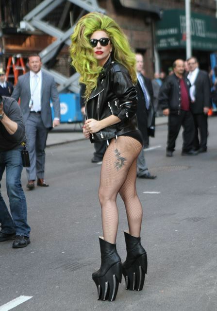 Lady Gaga＝2014年4月2日（Splash/アフロ）