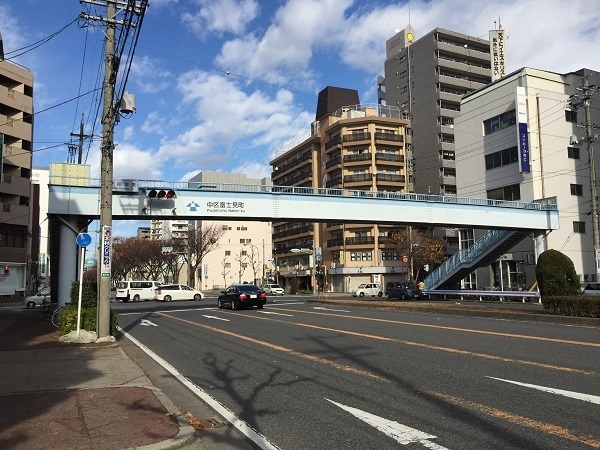 ［写真］現在の名古屋市中区富士見町の様子