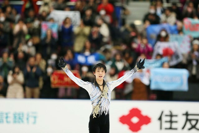 フィギュア全日本選手権 羽生が優勝（長田洋平/アフロスポーツ）