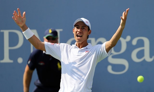 錦織圭 全米OPで準優勝（Action Images/アフロ）